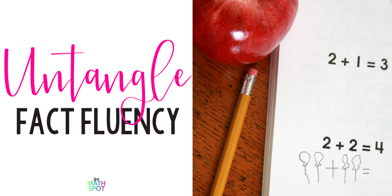 Untangle Fact Fluency Blog Post Header