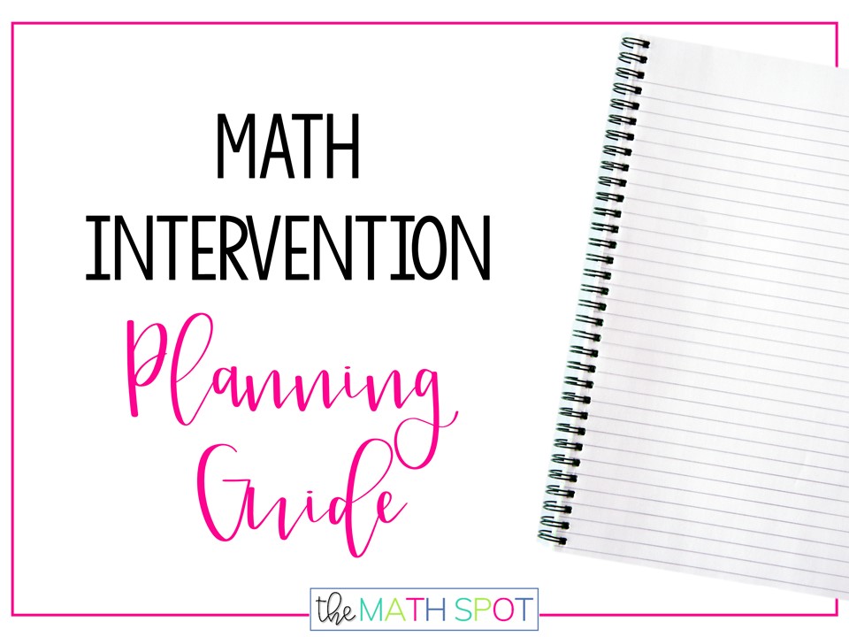 Math Intervention Planning Guide