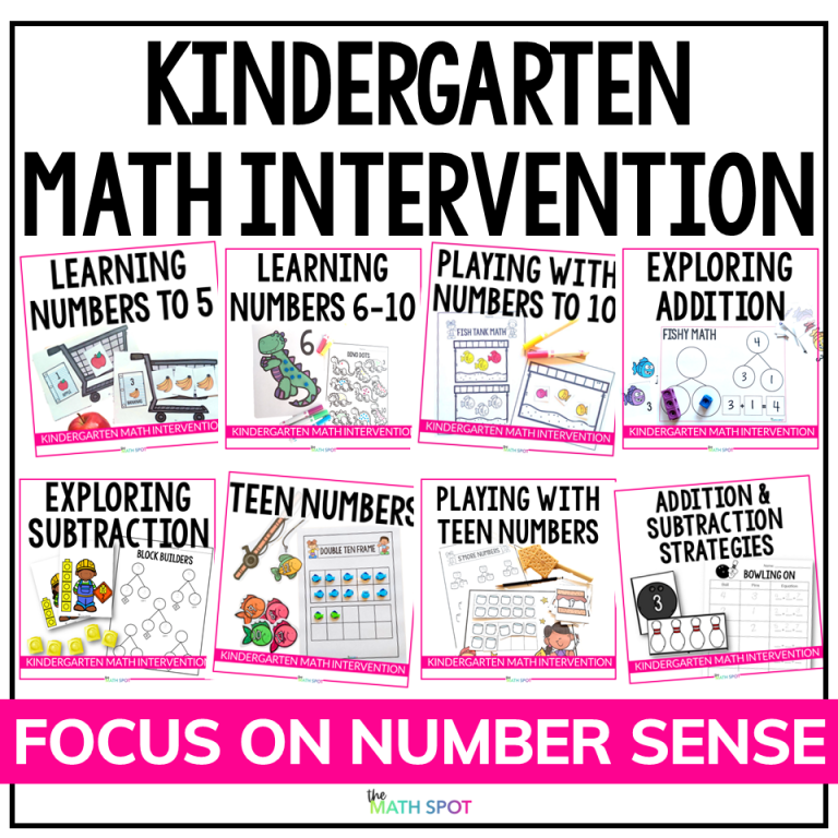 5 Steps to Math Intervention Organization - The Math Spot