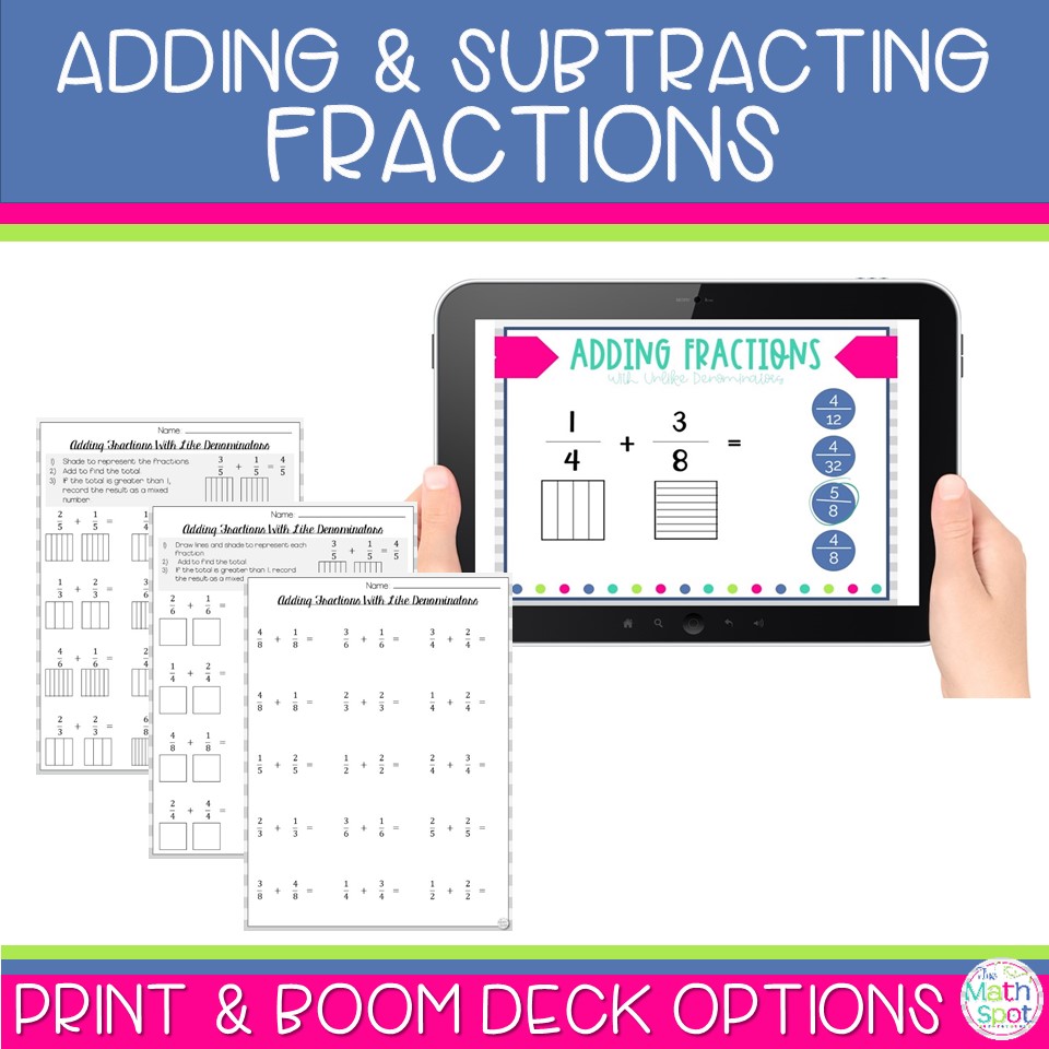 Fractions & Decimals - The Math Spot