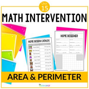 Area and Perimeter Formulas and Word Problems | Small Group Math Intervention