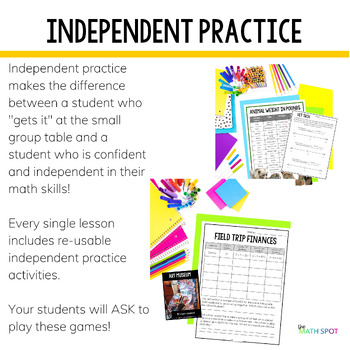 Decimal Place Value Reading Writing and Comparing Decimals RtI Intervention Unit - Image 4