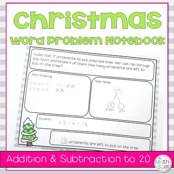 Christmas Word Problems for Addition and Subtraction