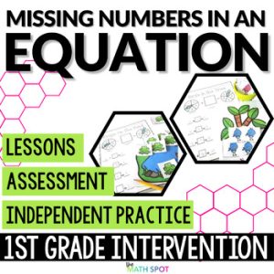 Missing Number In An Equation | 1st Grade Small Group Math Intervention