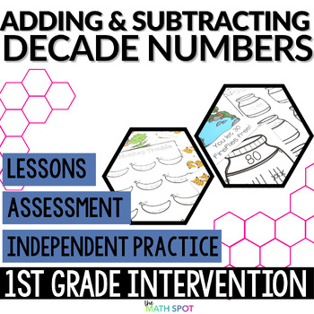 Adding and Subtracting Decade Numbers | 1st Grade Small Group Math Unit
