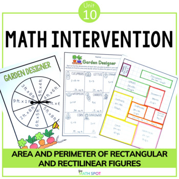 Area and Perimeter Unit | 3rd Grade Small Group Math Intervention