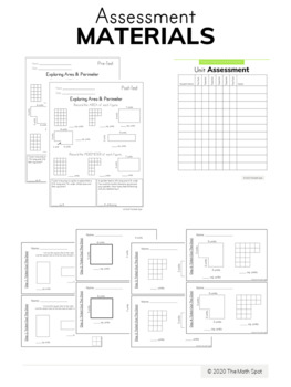 Area and Perimeter Unit | 3rd Grade Small Group Math Intervention - Image 2