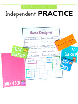 Area and Perimeter Unit | 3rd Grade Small Group Math Intervention - Image 4